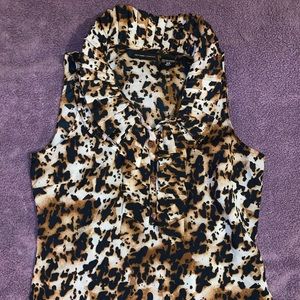 Cheetah Fancy Top